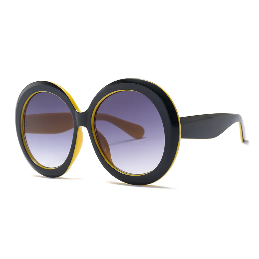 

HONGHONG 2022 CLASSIC Ogival Shaped Designed Sunglasses Women And Gradient Special Temples UV400 Protection Oculos De Sol