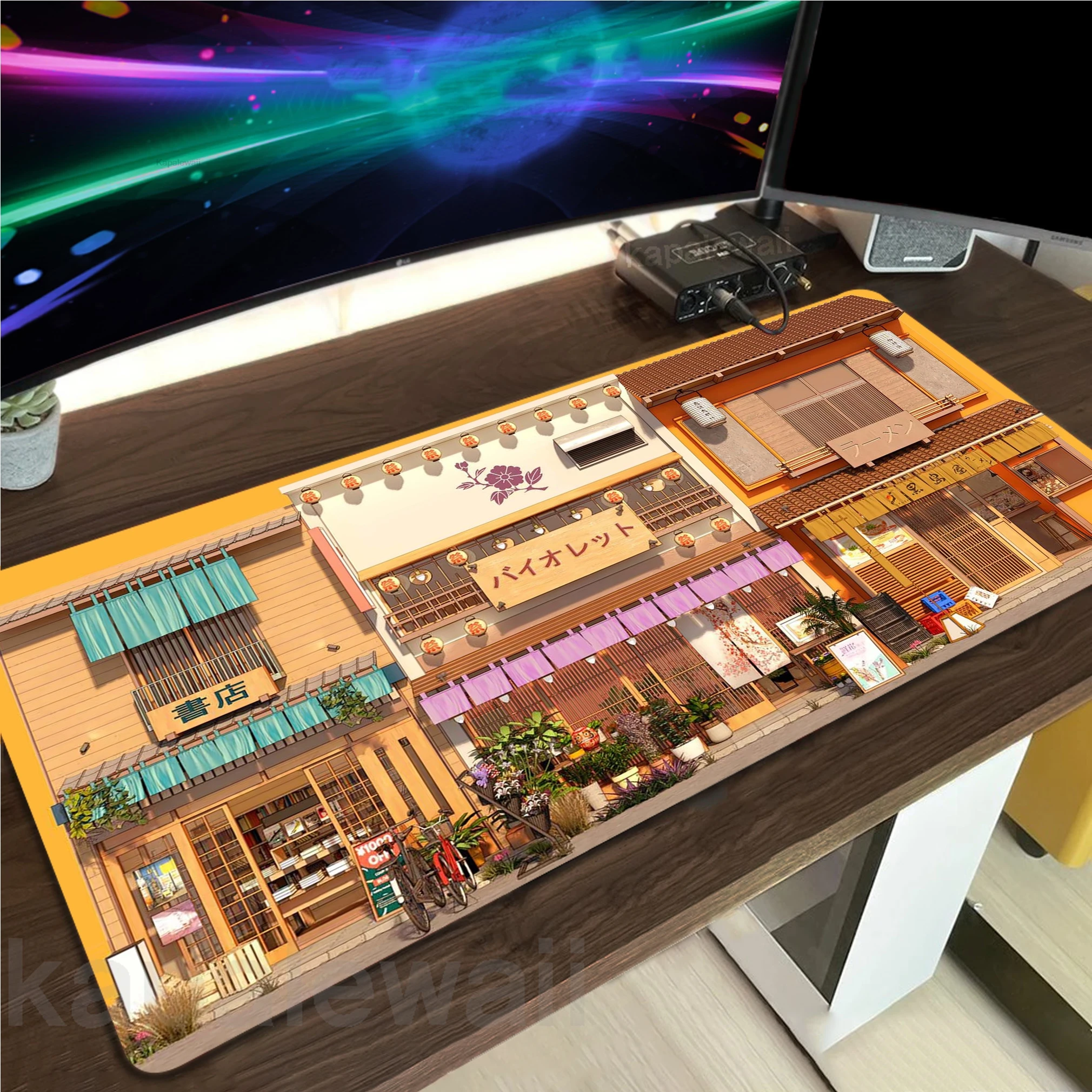 City Street Gaming Mousepad Pc 90x40cm XXL ноутбука мыши блокнот мусемат анти-скользящий резиновые