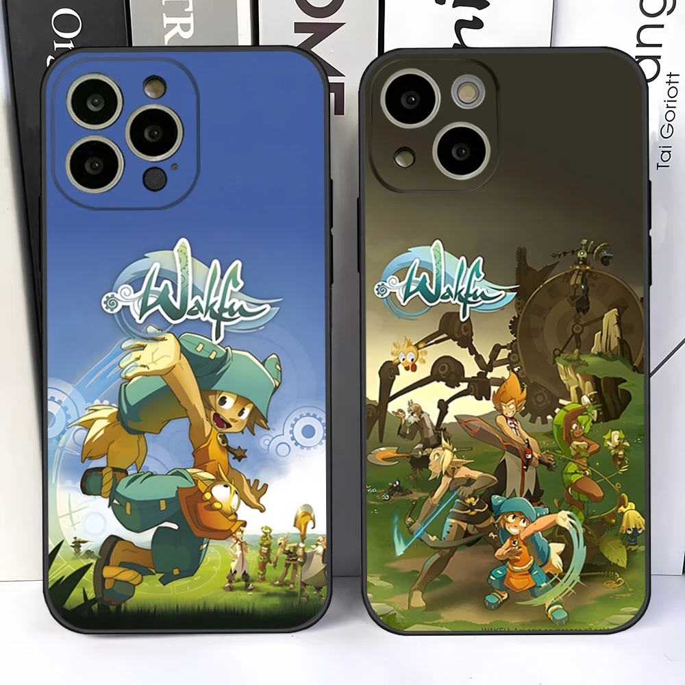 Игровой чехол W-wakfu для 14 Pro Max Iphone 16 15 13 12 Mini 11 Xr X Xs 8 7 Plus задняя крышка