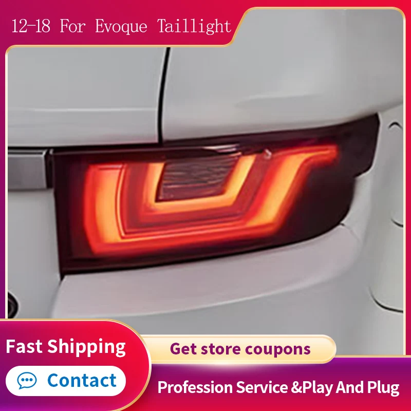 

Сборные задние фонари 2012-2018 для Range Rover Evoque, задние фонари для дневных фонарей