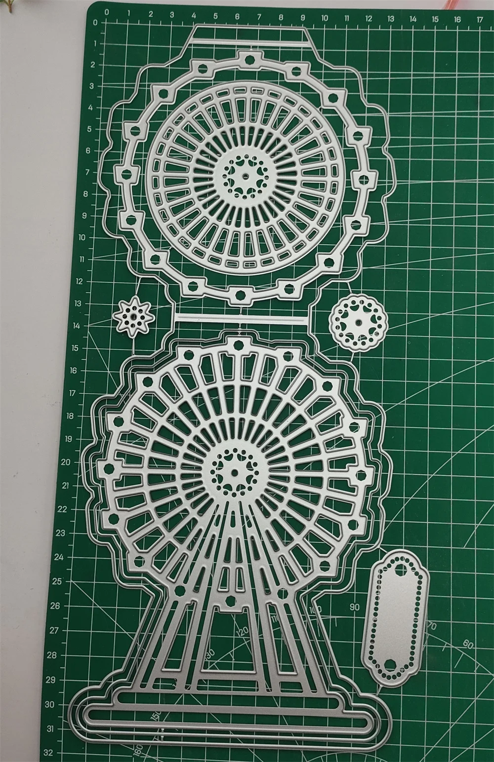 

Ferris wheel Metal cutting data slimline essentials scrapbooking new dies for2023 DIY handmade card crafts Decorative art