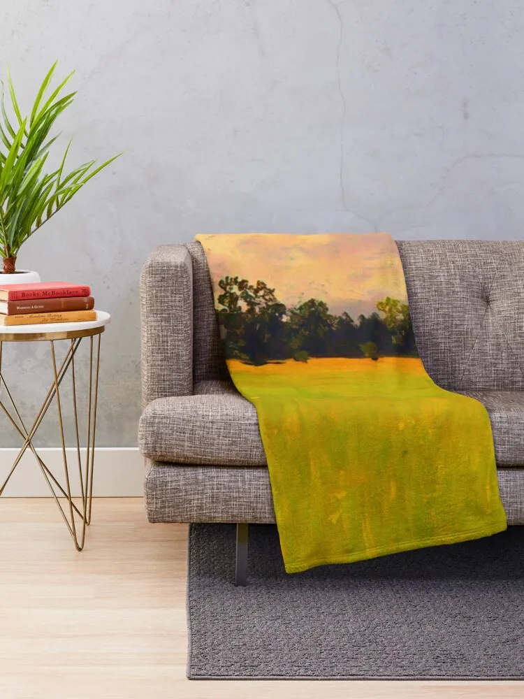 Осень. Steppe By Arkhyp Kuindzhi Vibante Edition Плед Покрывала Лохматое одеяло