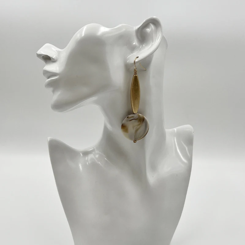 

Suekees Goth Drop Earings Fashion Jewelry Pendientes Vintage Hook Long Earring Acrylic&CCB Beads Earrings For Women Accessories