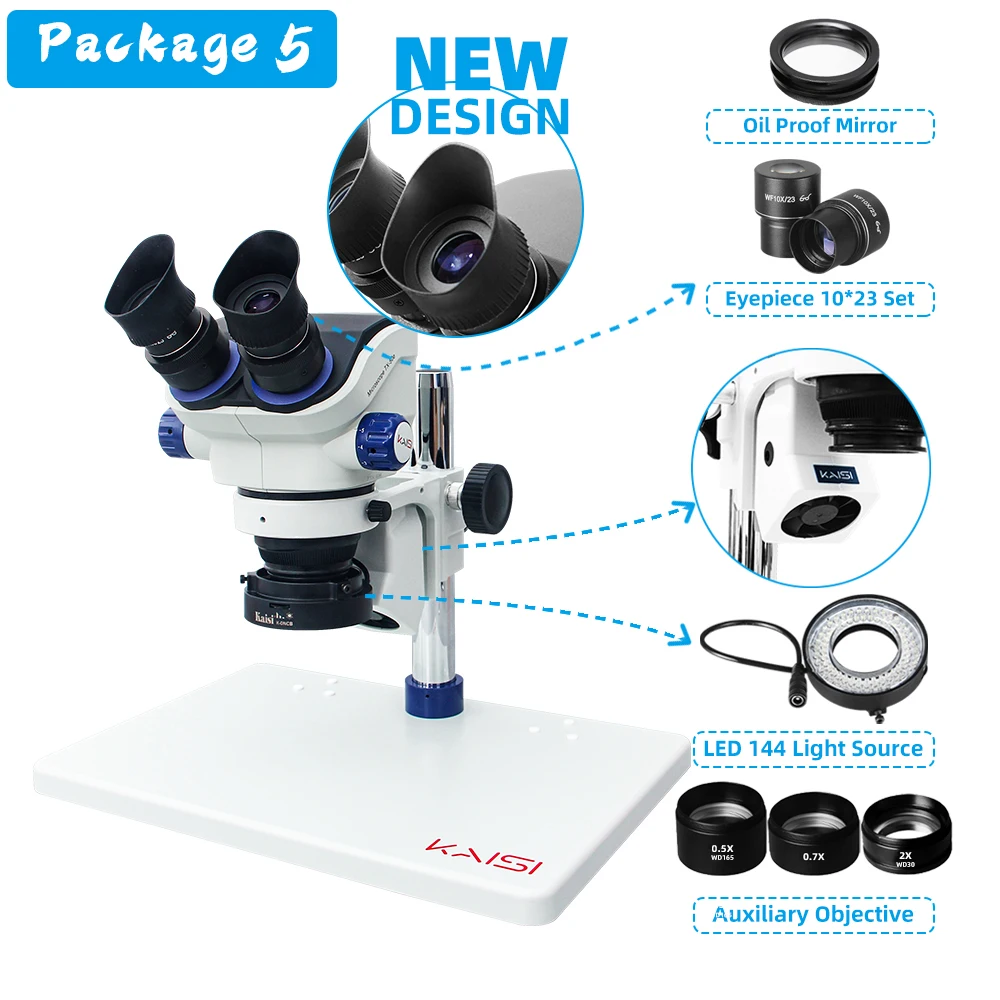 

Тринокулярный стереомикроскоп Topitico TX-50e 3.5X-100X