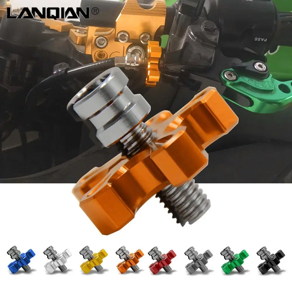 8mm/10mm Motorcycle CNC Aluminum Clutch Cable Wire Adjuster For RC 125 200 390 1290 Super HONDA CBR600RR CBR1000RR | Автомобили и