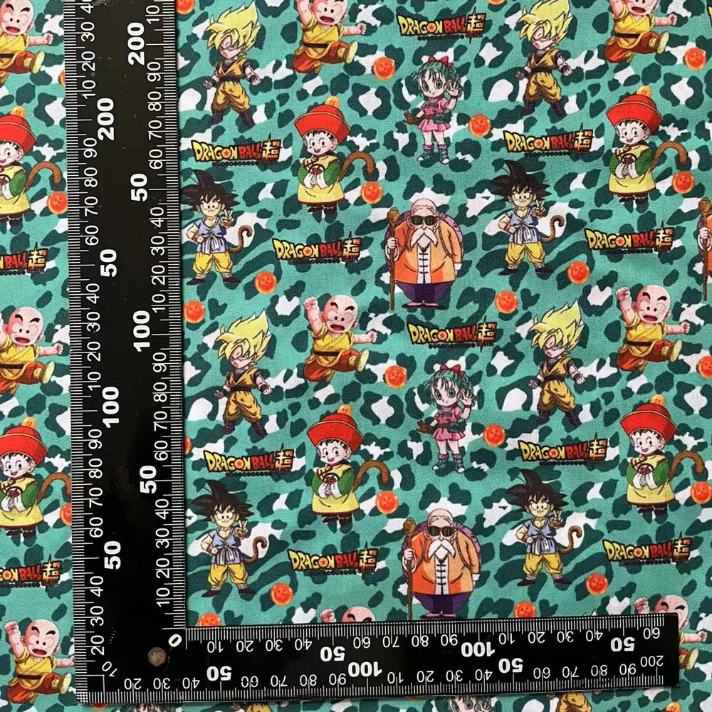 dragon ball Anime peripherals Fabric 140*50cm DIY Sewing Patchwork Quilting Baby Dress Printed Fabric Fabric Sewing Kids Fabric images - 6