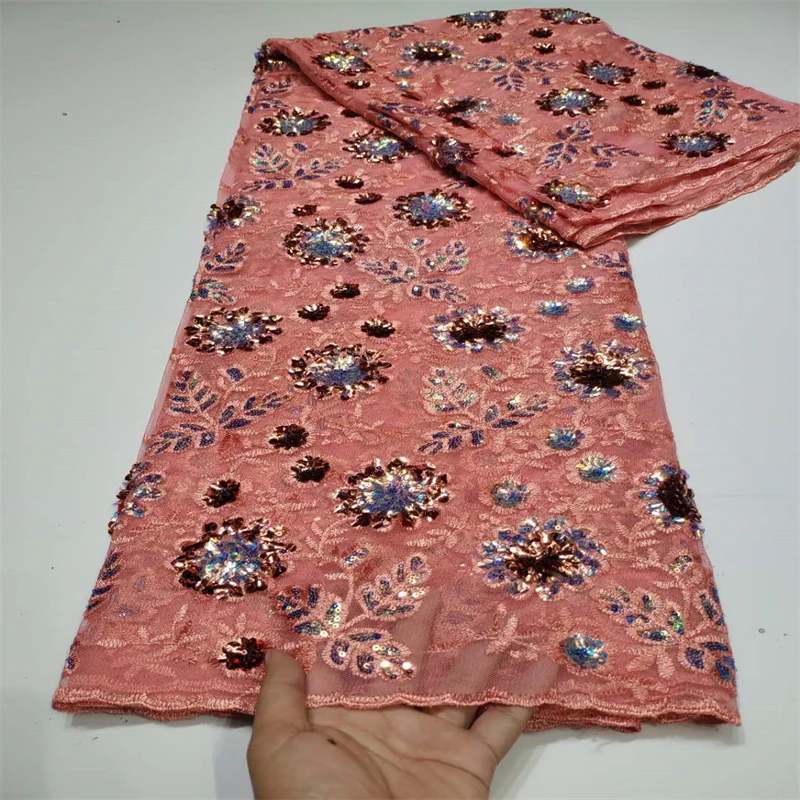 

Кружева с блестками, африканская кружевная ткань 2022, высококачественное кружево, нигерийский французский тюль, сетчатая кружевная ткань, сетка для жениха, свадебное платье