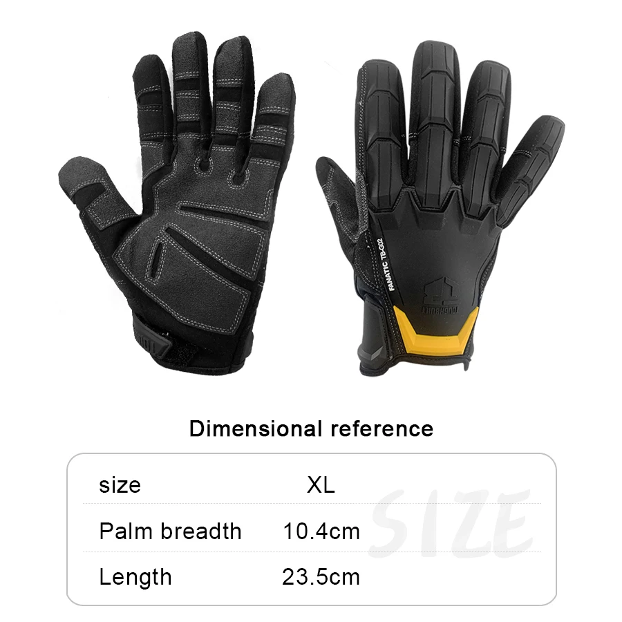 

TOUGHBUILT TB-G02-L / TB-G02-XL Механические перчатки