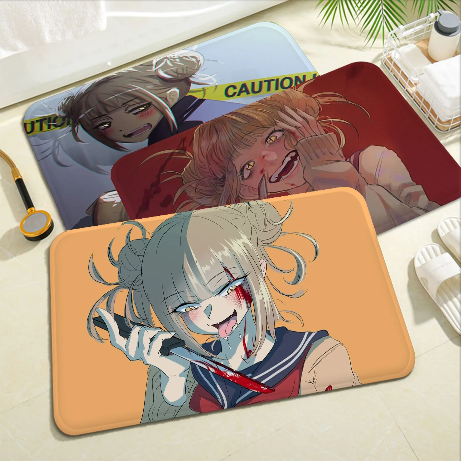 

Anime Toga Himiko Bath Mat Washable Non-Slip Living Room Sofa Chairs Area Mat Kitchen Bedside Area Rugs