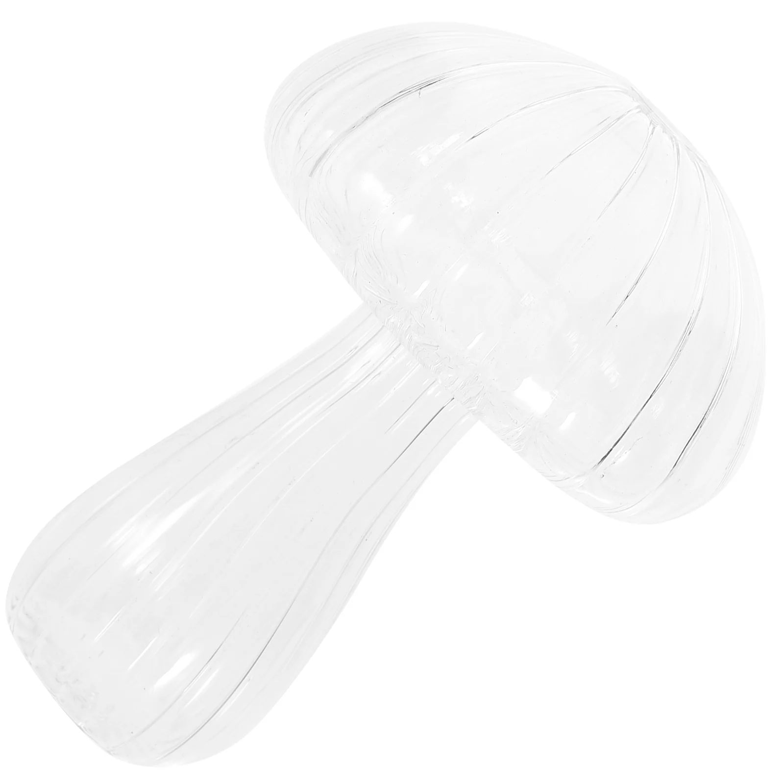 

Mushroom Vase Decor Home Mushroom Design Vase Hydroponics Flower Planter Glass Mushroom Flower Vase Office