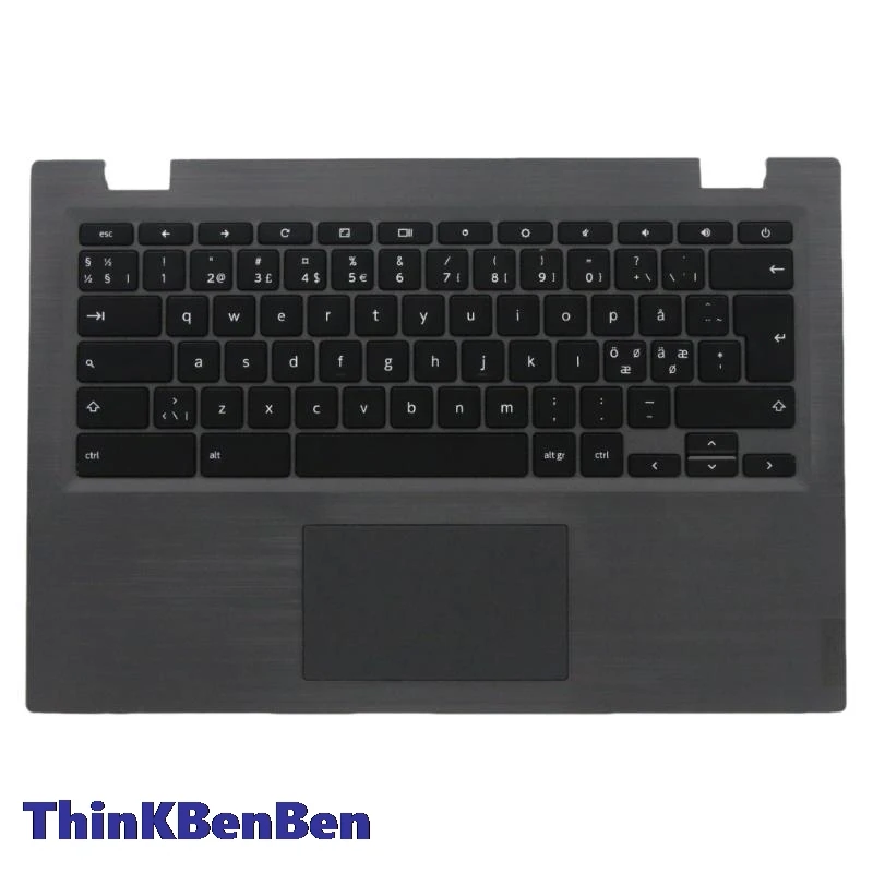 NDC Nordic черный верхний чехол для клавиатуры упор рук Lenovo 14e Chromebook S345 14 14AST 5CB0S95237