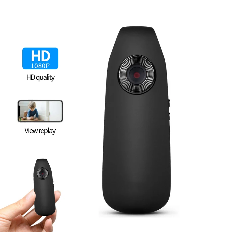 

1080P Digital Mini Camera Camcorder Small Body Worn Police Cam Motion Detection Sports DV Car DVR for Home Pets Office