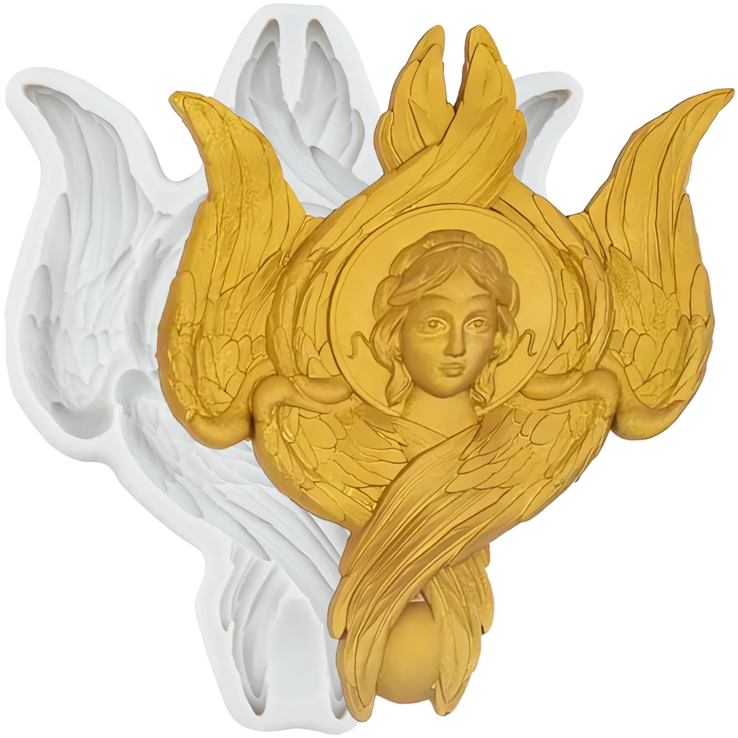 

Силиконовые формы для торта Mujiang "Ангел", крылья ангела