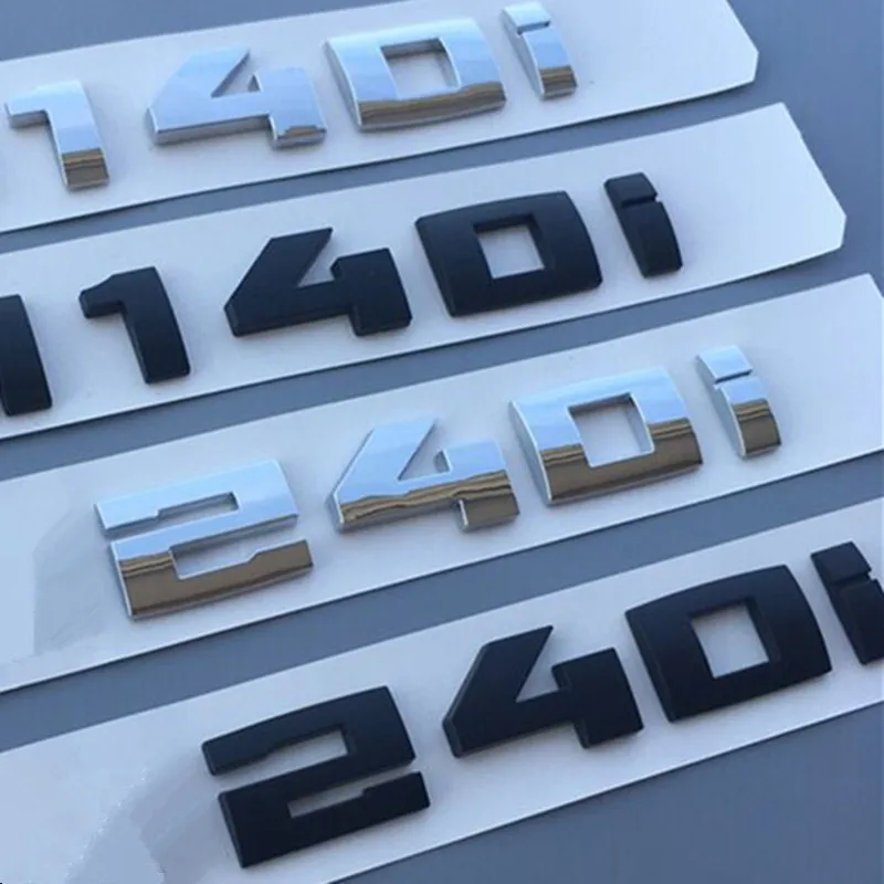 

Car Styling for BMW F10 F30 E36 E90 M M140i M240i M340i M440i M540i M640i M740i Rear Boot Trunk Emblem letter Badge Car stickers