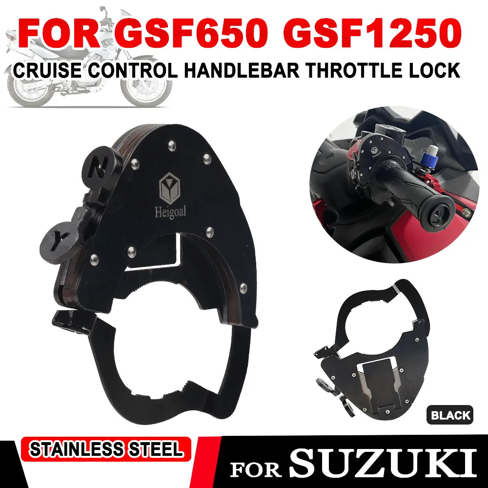 

For Suzuki GSF650 GSF1250 Bandit 650 1250 N NA GSF 1250 650 Motorcycle Accessories Cruise Control Handlebar Throttle Lock Assist