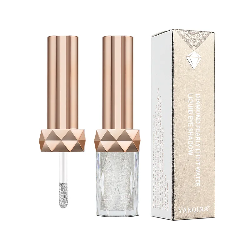 

6 цветов жидкие Тени Для Век Перламутровые водостойкие жидкие тени для век быстросохнущие блестящие шиммеры Сексуальный макияж для глаз же...