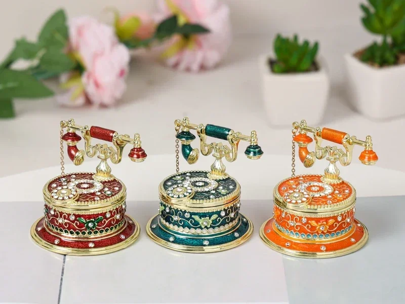 SHINNYGIFTS Рождественский подарок эмалированная металлическая коробка для