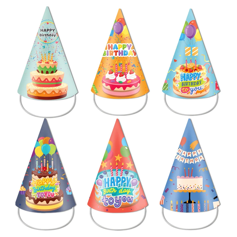 

Детские картонные шляпы Meidding