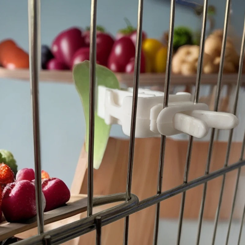 6 шт. держатель для корма маленьких домашних животных попугай фрукты овощи зажим