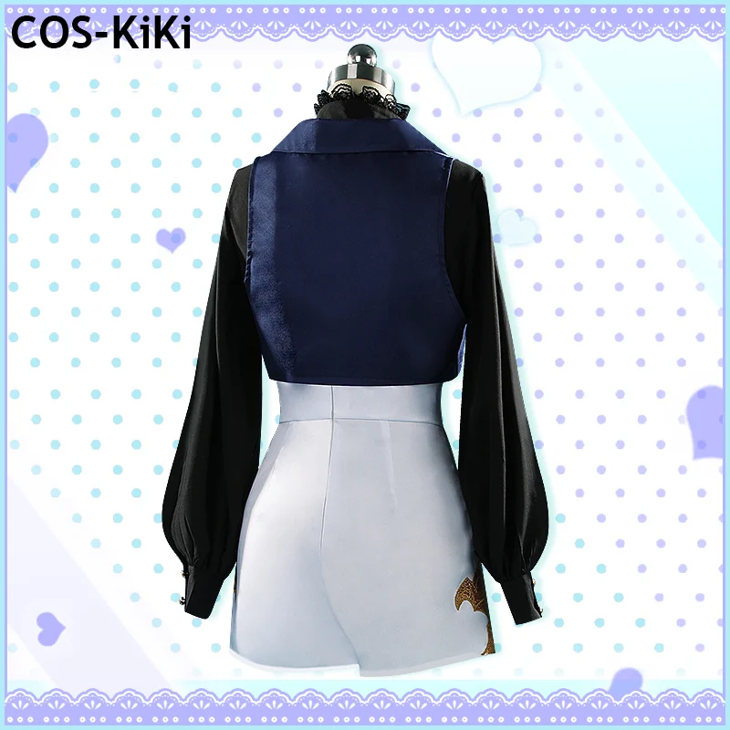 COS-KiKi Vtuber Nijisanji Machita Chima игровой костюм сладкий прекрасный косплей Хэллоуин