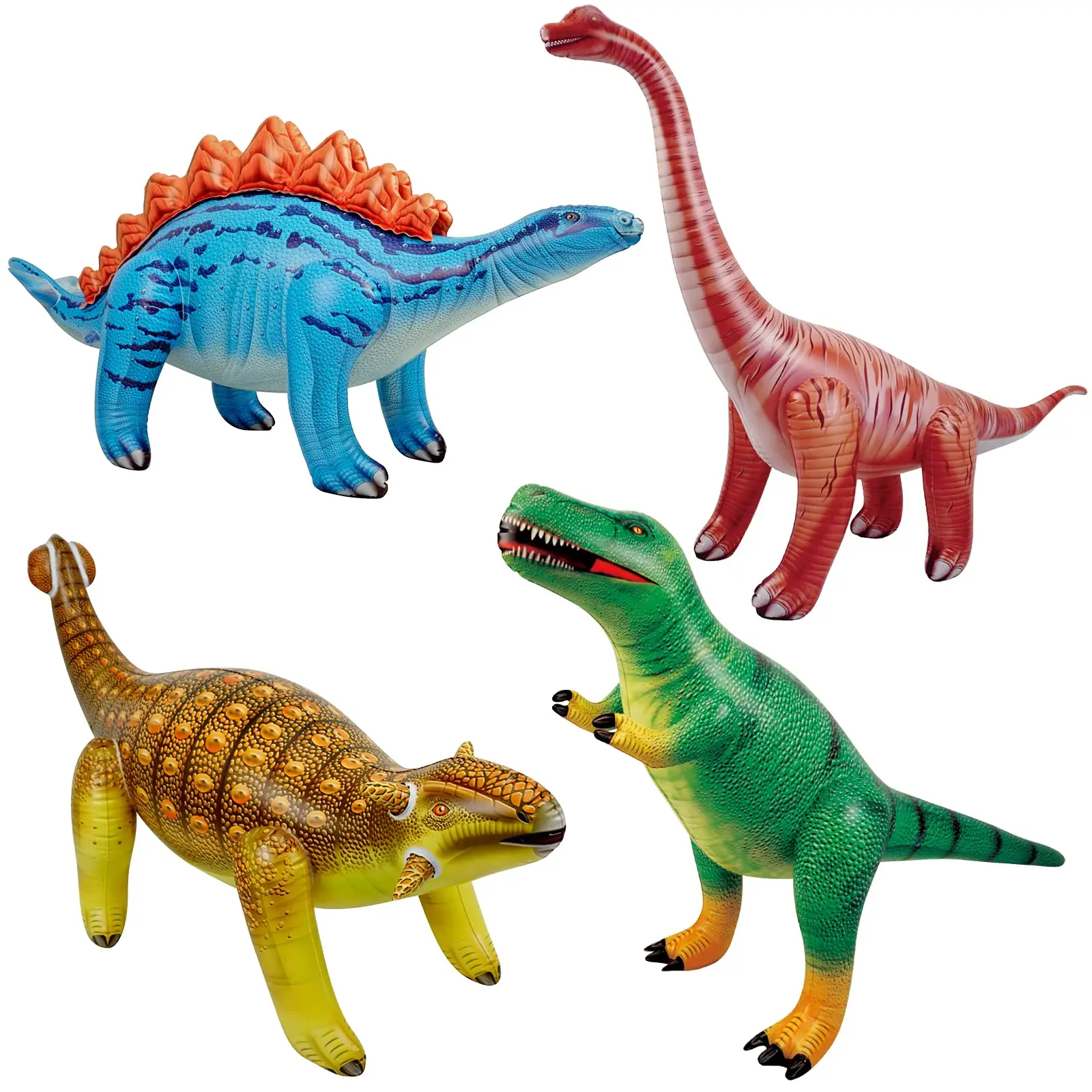 

Inflatable Dinosaur Toy Decoration Children Birthday Gift Kids Jurassic World Party Supplies Brachiosaurus T-Rex Photo Props