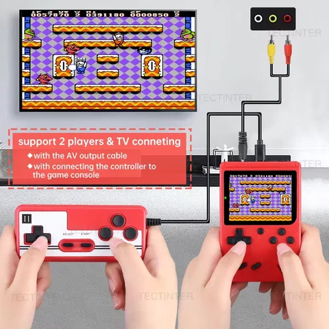 ТЕСТИНТЕР портативный игровой плеер 800 игр