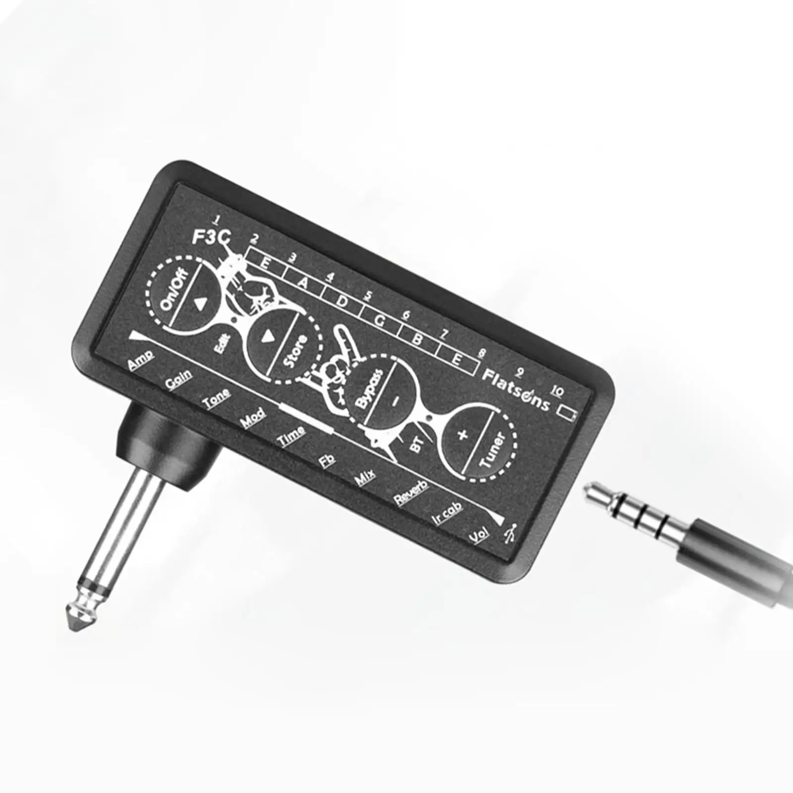 

Multifunction Guitar Plug Amp Guitar Pedal Board for Recording Performing