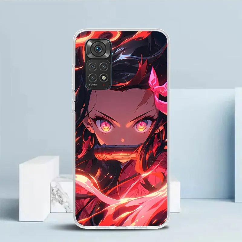 Силиконовый чехол для Xiaomi Redmi Note 13 12 12S 11 11S 10 10S 11T 11E Pro Plus 9 9S 9T 8 8T 7