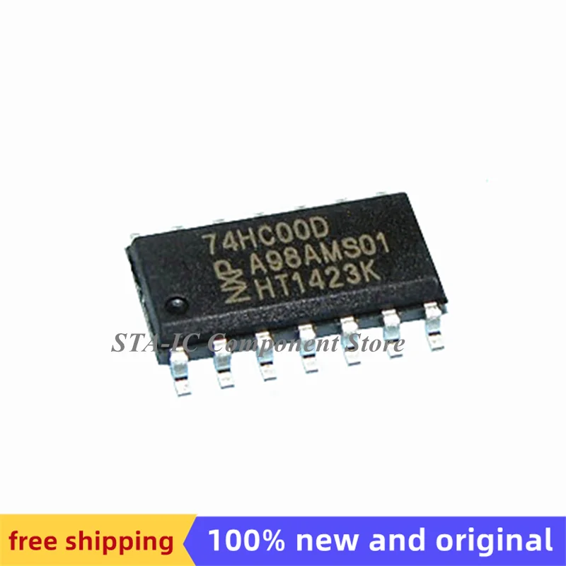 

5 шт./лот 74HC00D SOP14 74HC00 новый оригинальный Бесплатная доставка