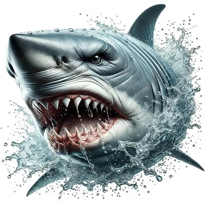 

Наклейки с акулой из ПВХ