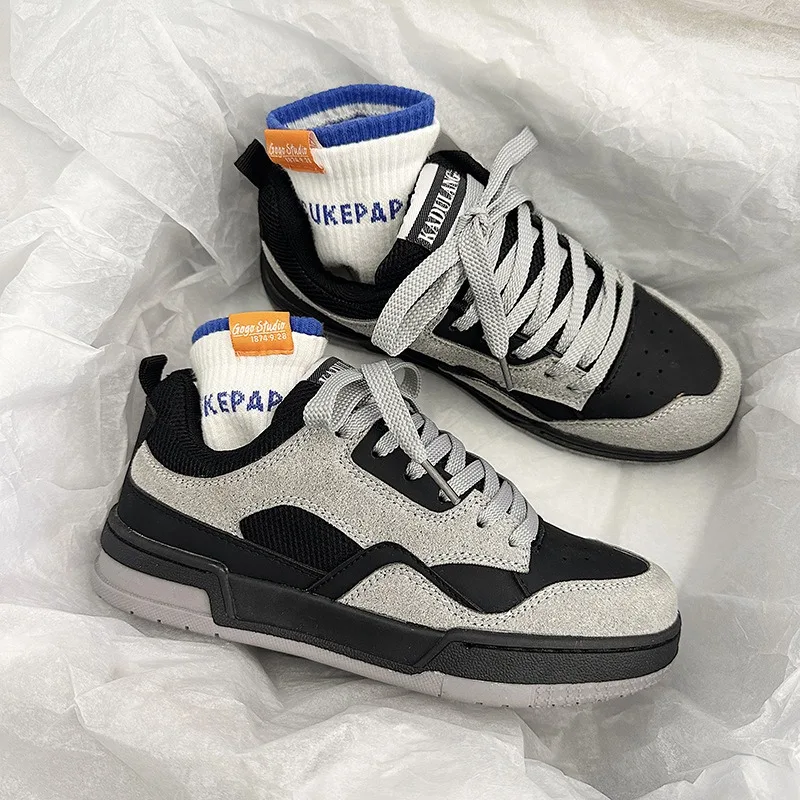 

Spring and Autumn Fashion Mens Sneakers Mixed Color Platform Breathable Women Shoes Bread Casual Sport Running Athletic Footwear