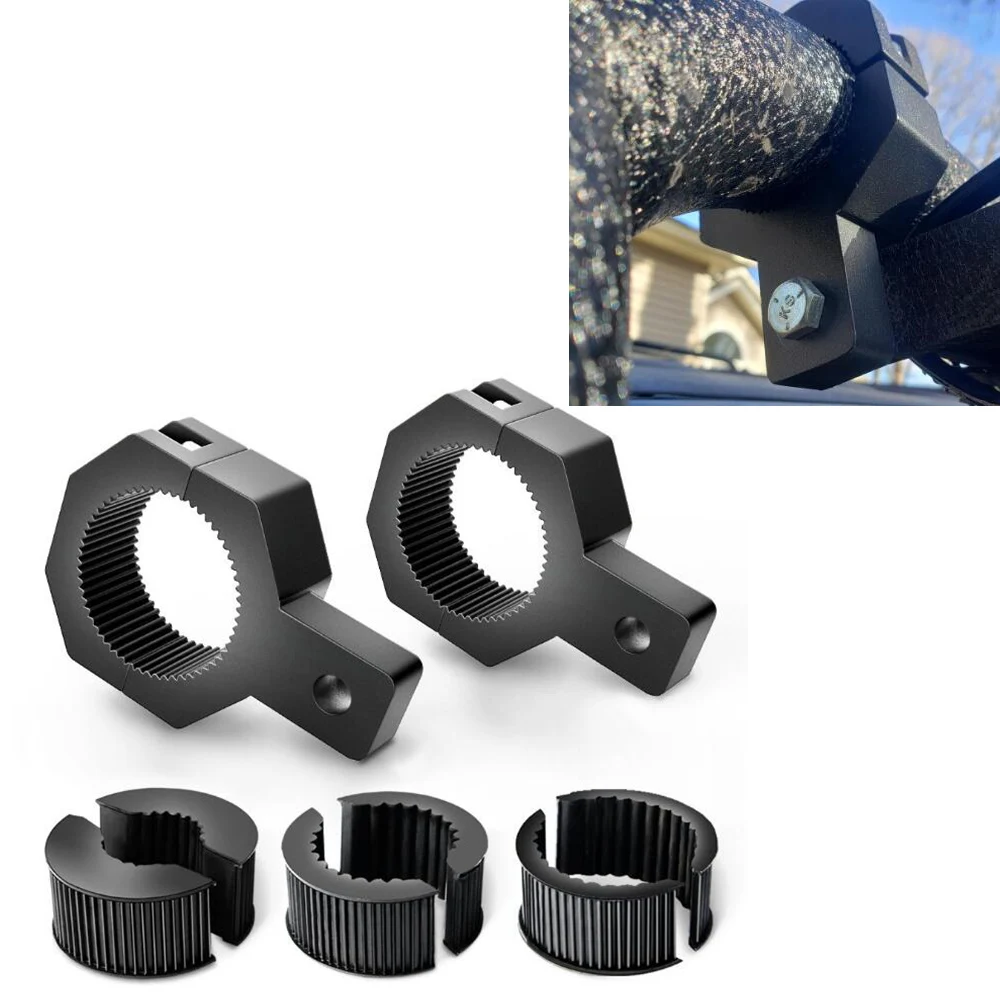 

Mount Brackets for Car Truck 4X4 Off road UTV ATV Motorcycle Roll Cage Tube Bar Work Led Light Headlight Mounting Clamp Kits