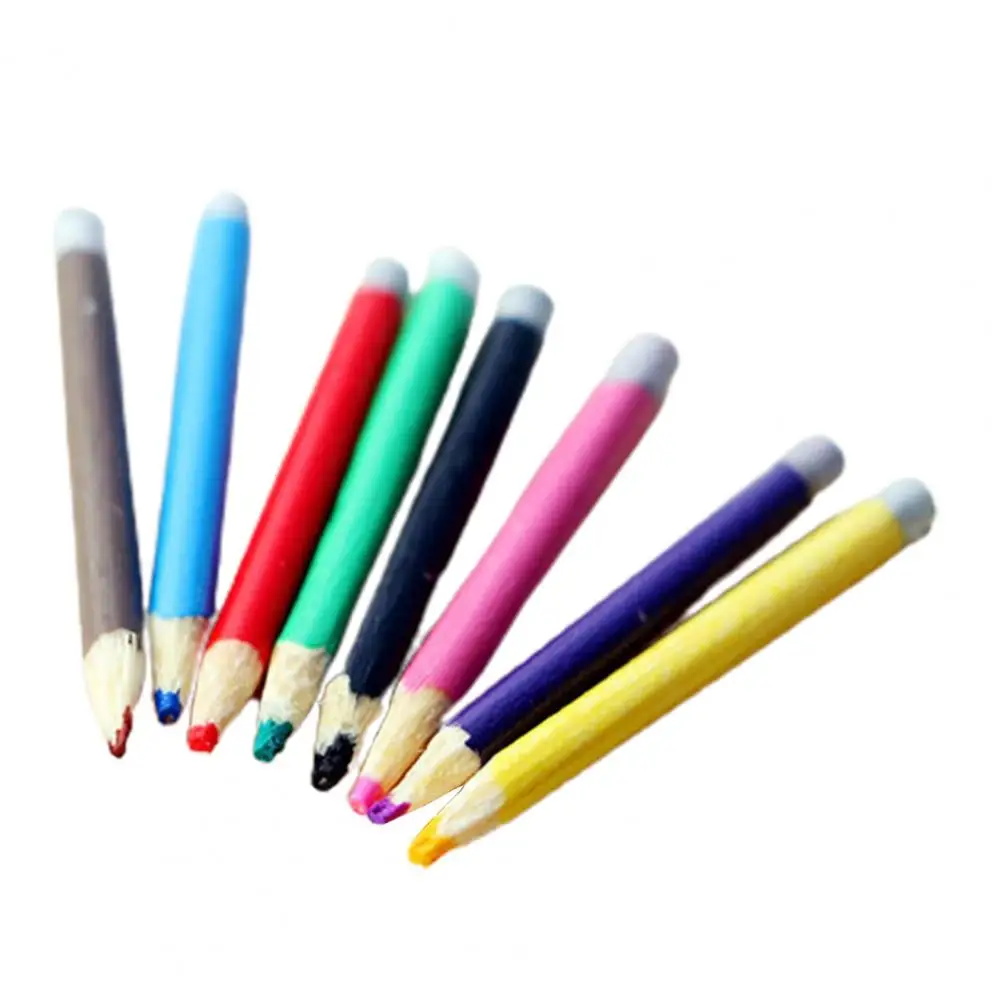 

8Pcs Doll House Colored Pencils Simulation Cognitive Ability Dollhouse Accessories Miniature Colored Pencils Model