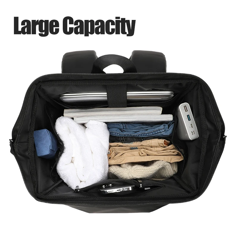 Минималистичные деловые рюкзаки на 24 л. Водонепроницаемый брендовый мужской