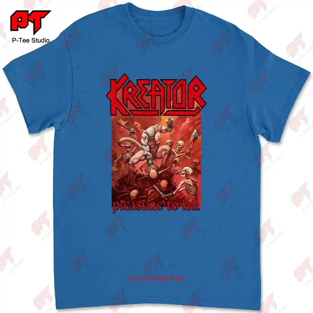 Маленькая черная футболка Kreator pleasures To Kill S KBML
