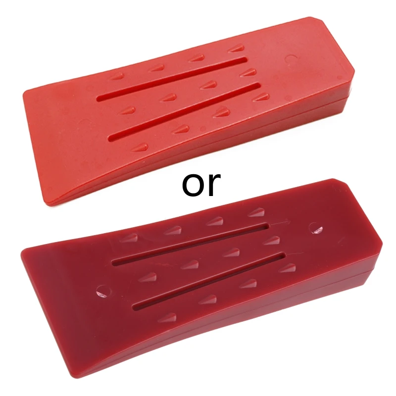 

Durable Plastic Effective Felling Wedge for Tree Cutting Logging Wedges for Chain Saw Blue/ Red/ Yellow