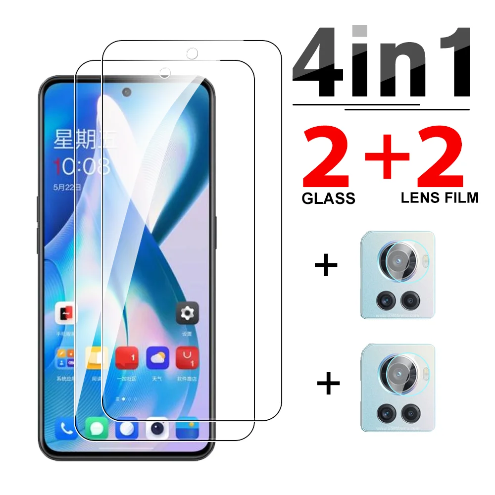 

4in1 Tempered Glass For Oneplus ACE Cover Camera Lens Screen Protector For One Plus Oneplusace 5G Phone Protection Film PGKM10