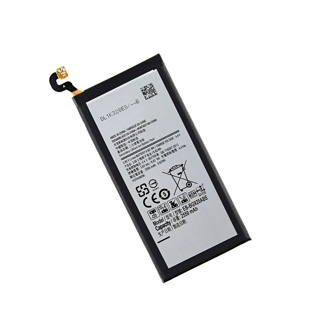 Совершенно новый сменный аккумулятор для телефона EB-BG920ABE Samsung GALAXY S6 G920 G920A G920V G920T