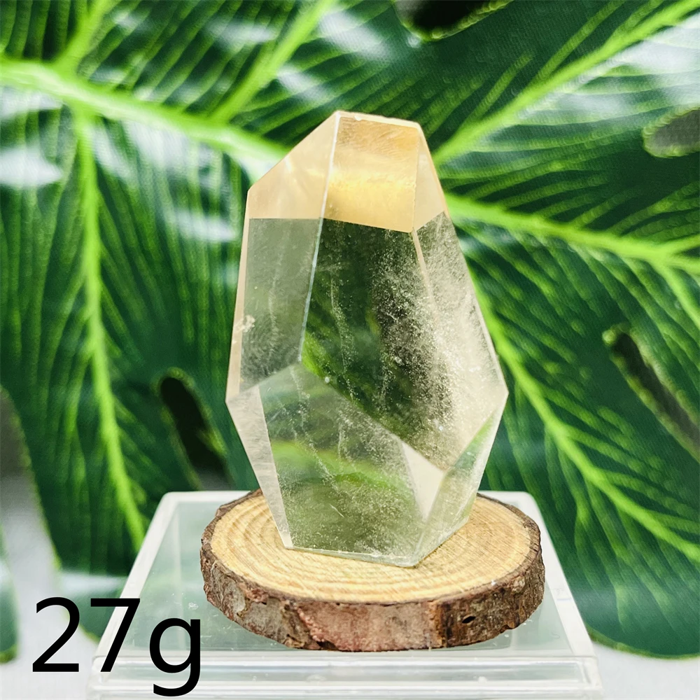 Натуральный драгоценный камень прозрачный кристалл свободная форма ручная