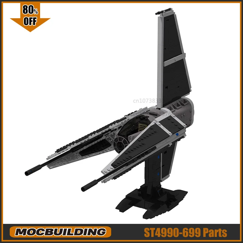 Новый конструктор TIE MOC Seeker истребитель технология сделай сам Сборная модель