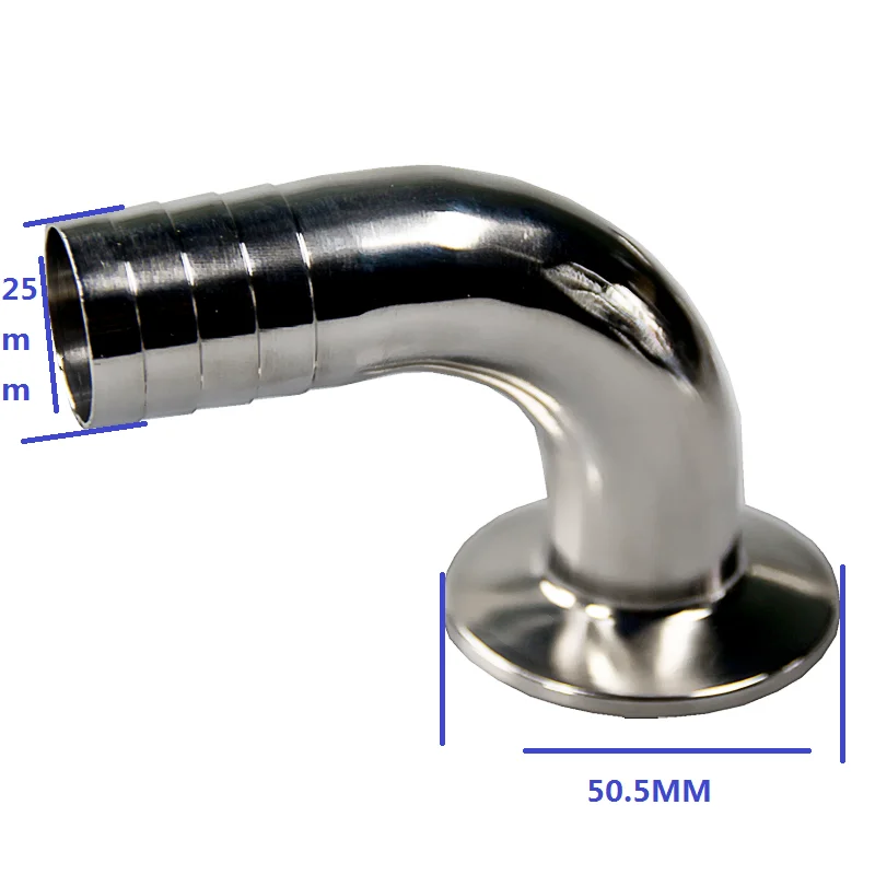 

Локоть WZJG из нержавеющей стали SUS304 для шлангов 12,7-76 мм