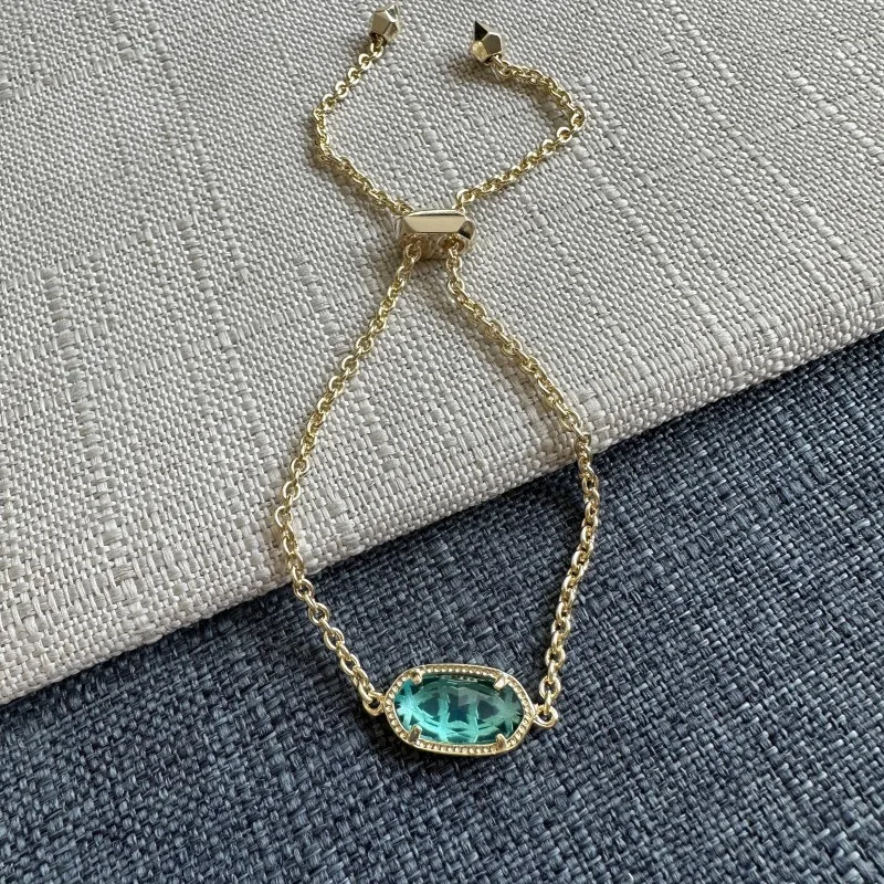 YEEVAA геометрический Лондонский синий прозрачный стеклянный драгоценный камень