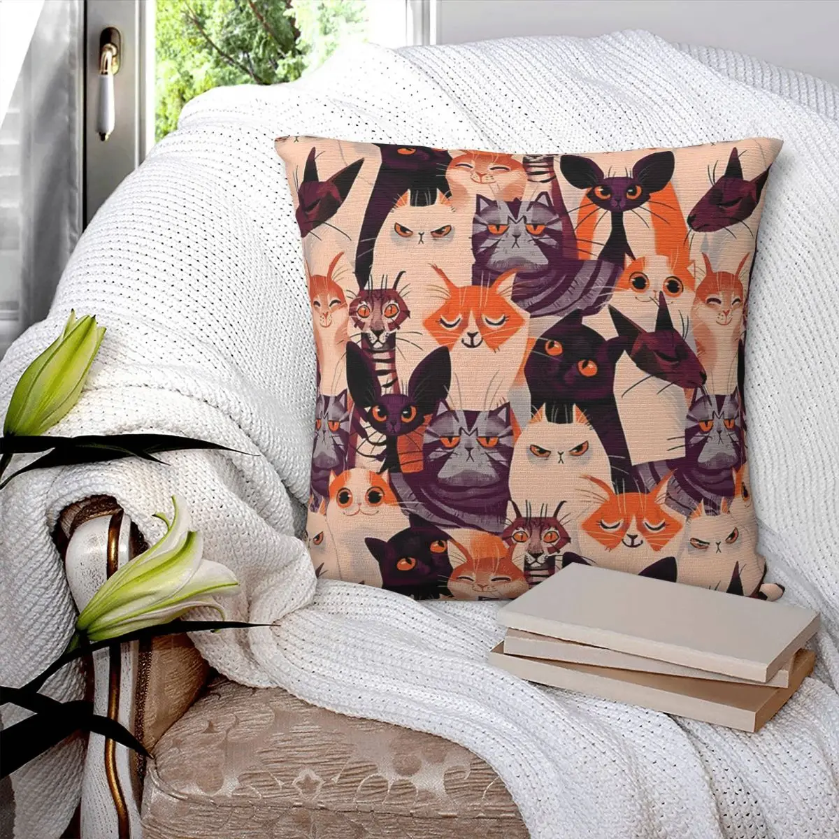 

Warrior Kits Pillowcase Printed Cushion Cover Sofa Waist Pillow Pillow Cover