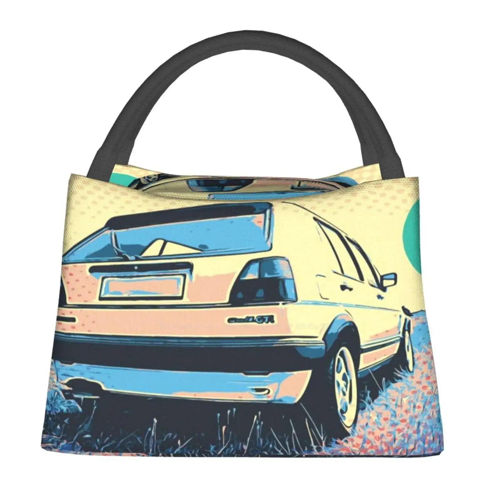 

Golf Hi Food Portable Insulation Bag Cooler Tote Golf Gti Auto Car Automobiles Automobili Germany Car German Car Deutch Car
