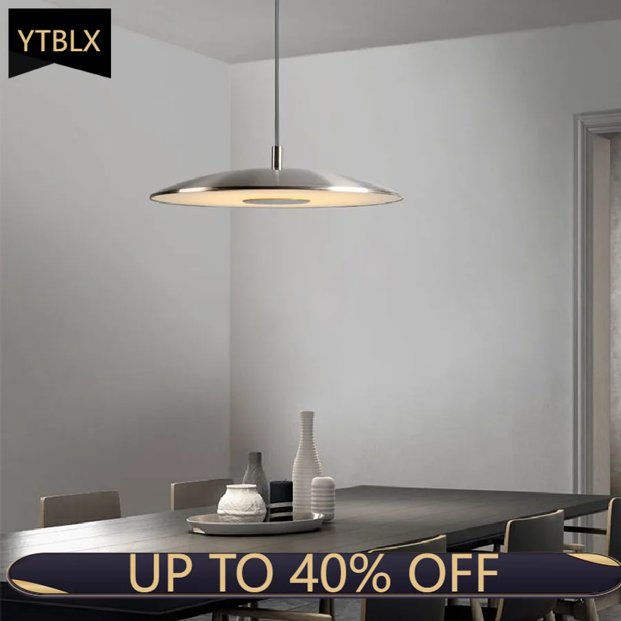 

Скандинавская модная Подвесная лампа IWP, семейный светильник для гостиной, кухни, спальни, бара, кафе, алюминиевая люстра