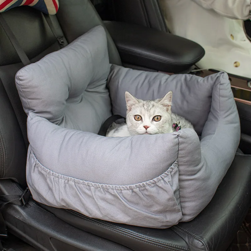 

Cat Bed Removable and Washable Car Dog Bed Cat Bed Pad Safety Seat Multi-function Portable Home Pet Bed Pad