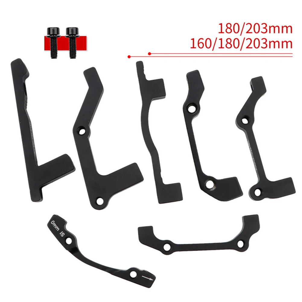 

Bicycle Disc Brake Adapter Seat Front Fork Frame A/B Column Turn 160/180/203MM Disc Oil Brake Conversion Seat Aluminum Alloy