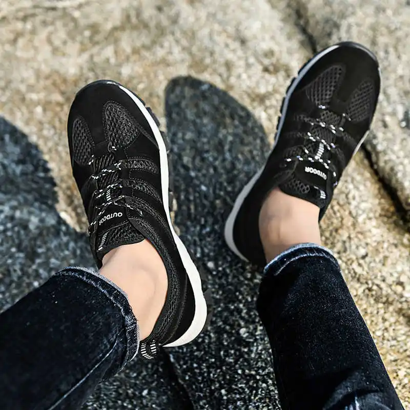 Кроссовки мужские для пляжа и тенниса повседневные теннисные туфли