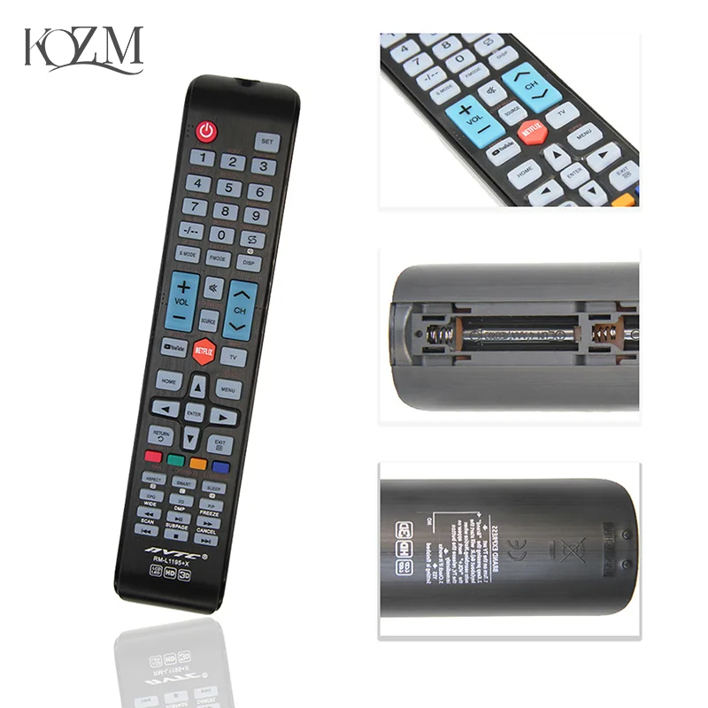 Универсальный пульт дистанционного управления для телевизора NVTC RM-L1195 + X