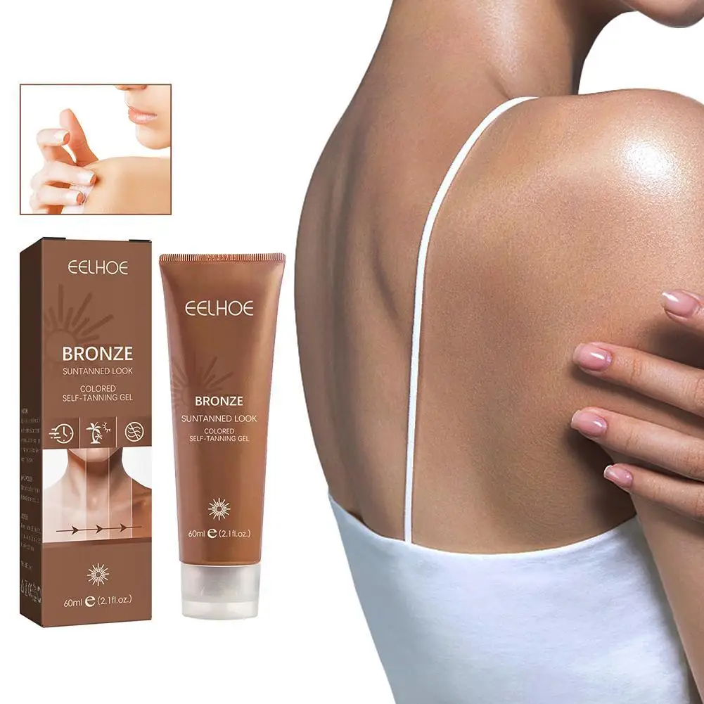 

Help Black Lotion Summer Beach Outdoor Even Help Sun Wheat Tan Moisturizing Skin Deep Stretch Marks Face Bronzer
